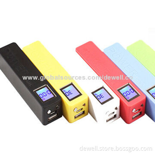 2,000mAh USB Chargers for iPhone, LED Display, Multi-color, CE/ROHS/FCC Mark, Factory Supply